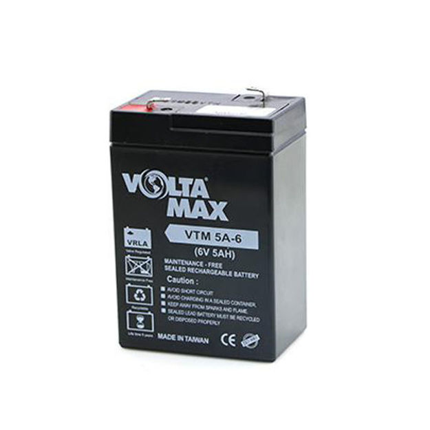 تصویر از باتری ۶ ولت ۵ آمپرساعت Voltamax