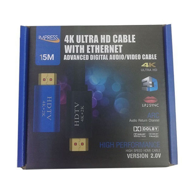 کابل 15 متری HDMI مدل Clarity Impress