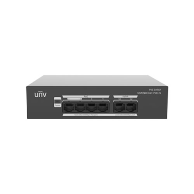 سوئیچ 4 کانال POE یوی ویوو مدل NSW2100-6GT-POE-IN
